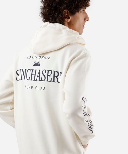 blusão masculino de moletom com capuz e zíper estampado off white P blusão masculino de moletom com capuz e zíper estampado off white P