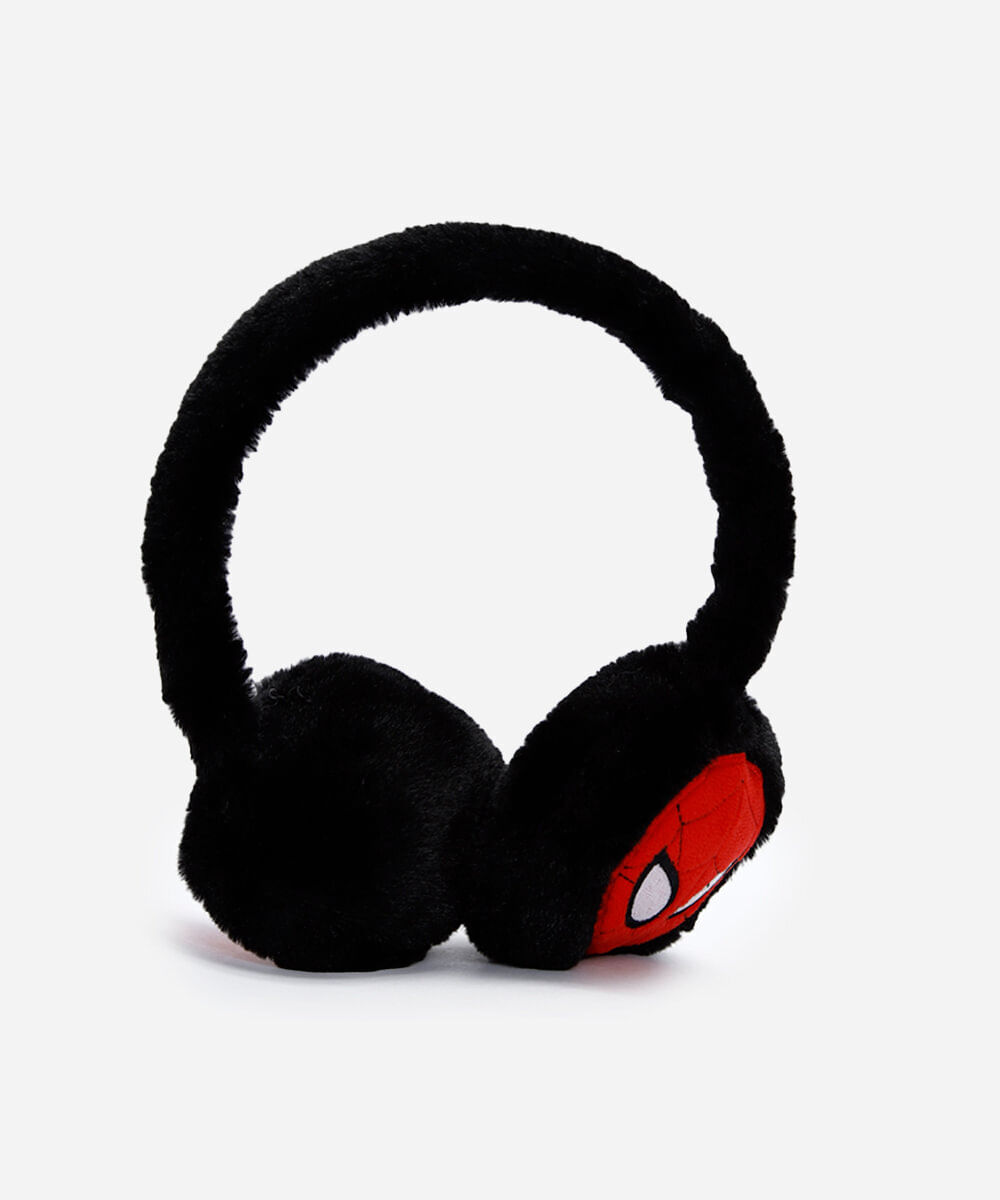 protetor de orelha infantil homem aranha colorido