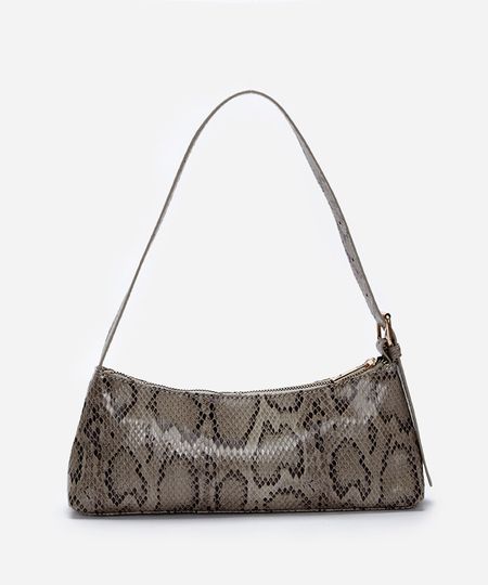 bolsa baguete com fivela colorido UNICO bolsa baguete com fivela colorido UNICO