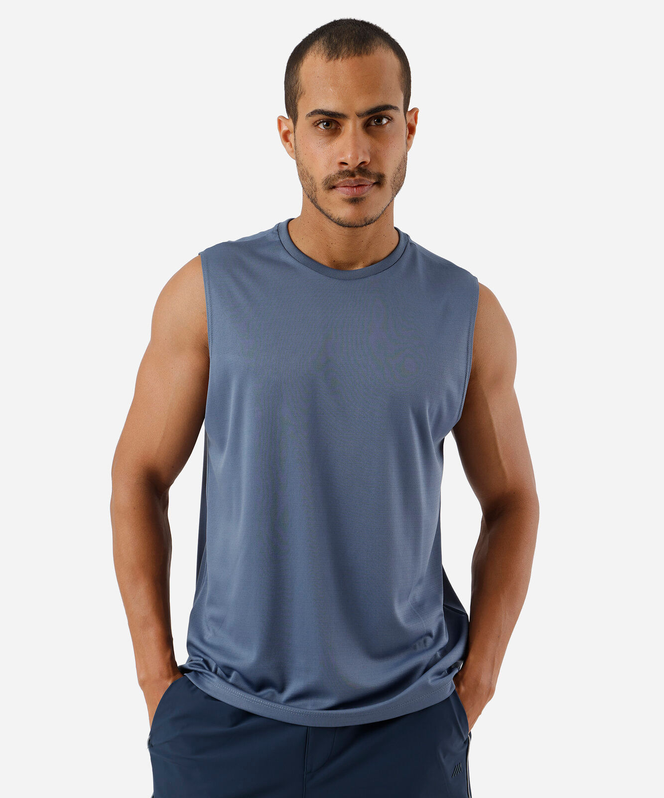 regata machão masculina azul