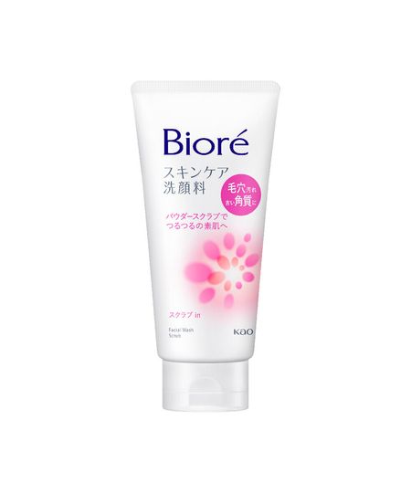 sabonete facial bioré wash scrub 130g 130 G