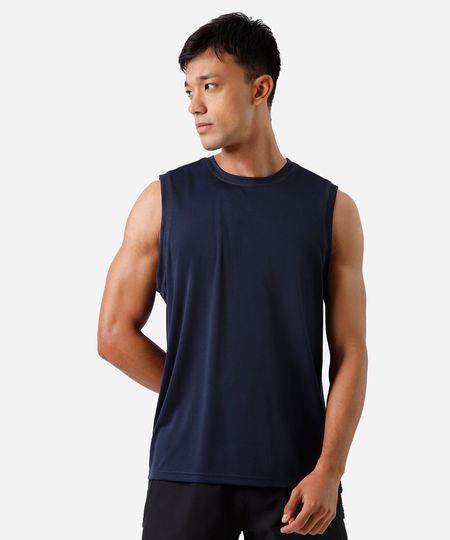 regata masculina esportiva ace de poliamida azul M regata masculina esportiva ace de poliamida azul M