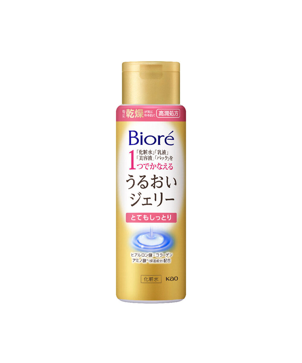 hidratante facial bioré rich moisture jelly lotion 180ml