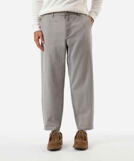 calça chino masculina jeans cinza 38 calça chino masculina jeans cinza 38