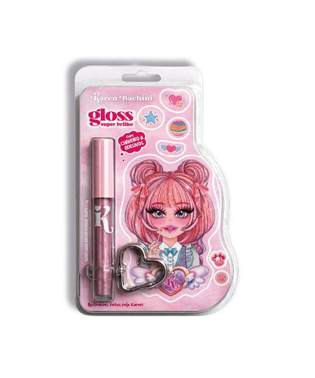 gloss labial by karen bachini blister brilho intenso marte UNICO