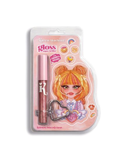 gloss labial by karen bachini blister brilho intenso vênus UNICO