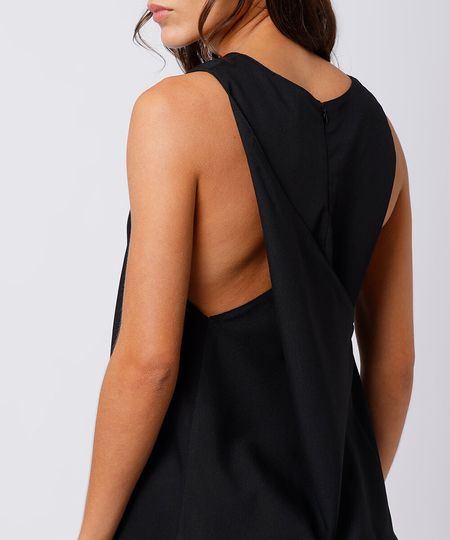 regata feminina com viscose mindset preta P