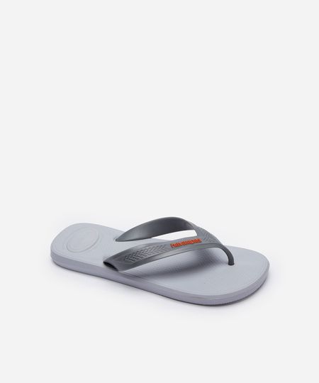 chinelo havaianas top max comfort cinza 39-40 chinelo havaianas top max comfort cinza 39-40