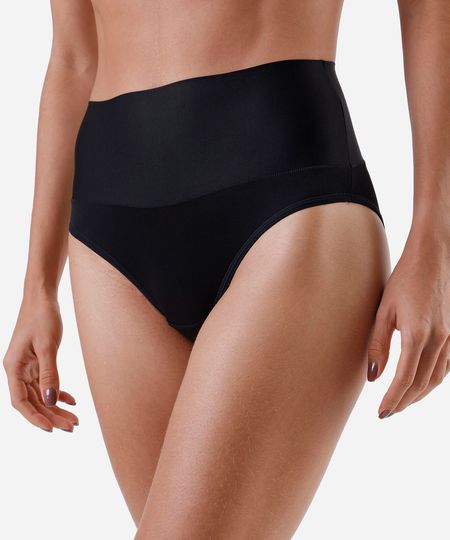 calcinha hot pant feminina demillus preto P calcinha hot pant feminina demillus preto P