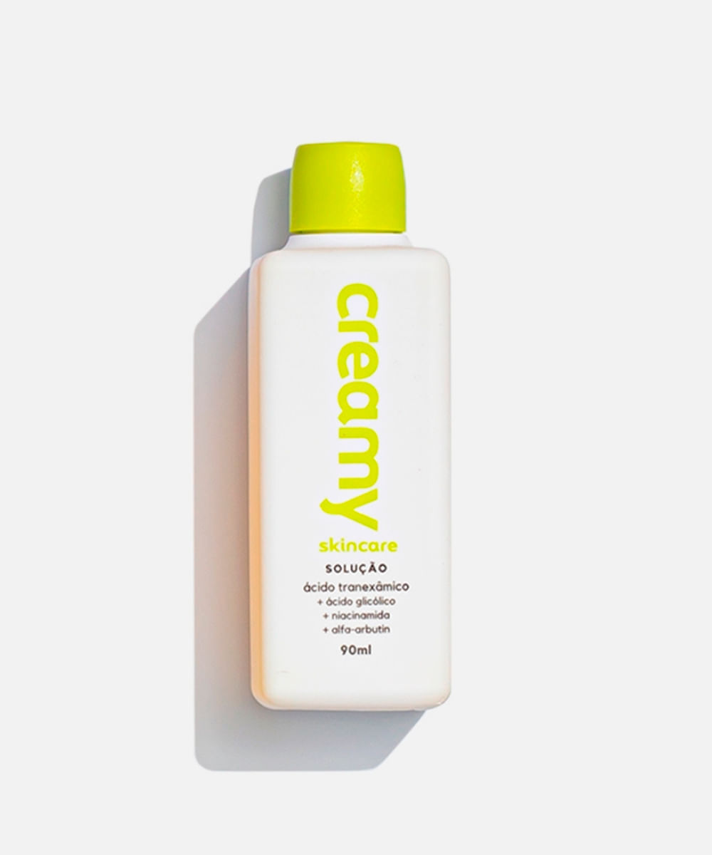 tônico facial creamy clareador ácido tranexâmico 90ml