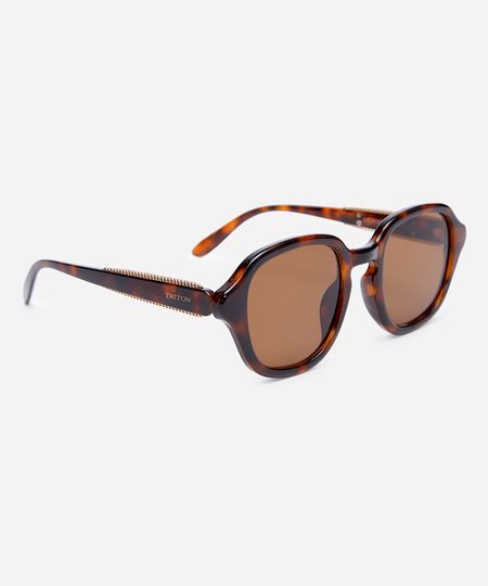 óculos de sol feminino quadrado de acetato triton colorido UNICO óculos de sol feminino quadrado de acetato triton colorido UNICO