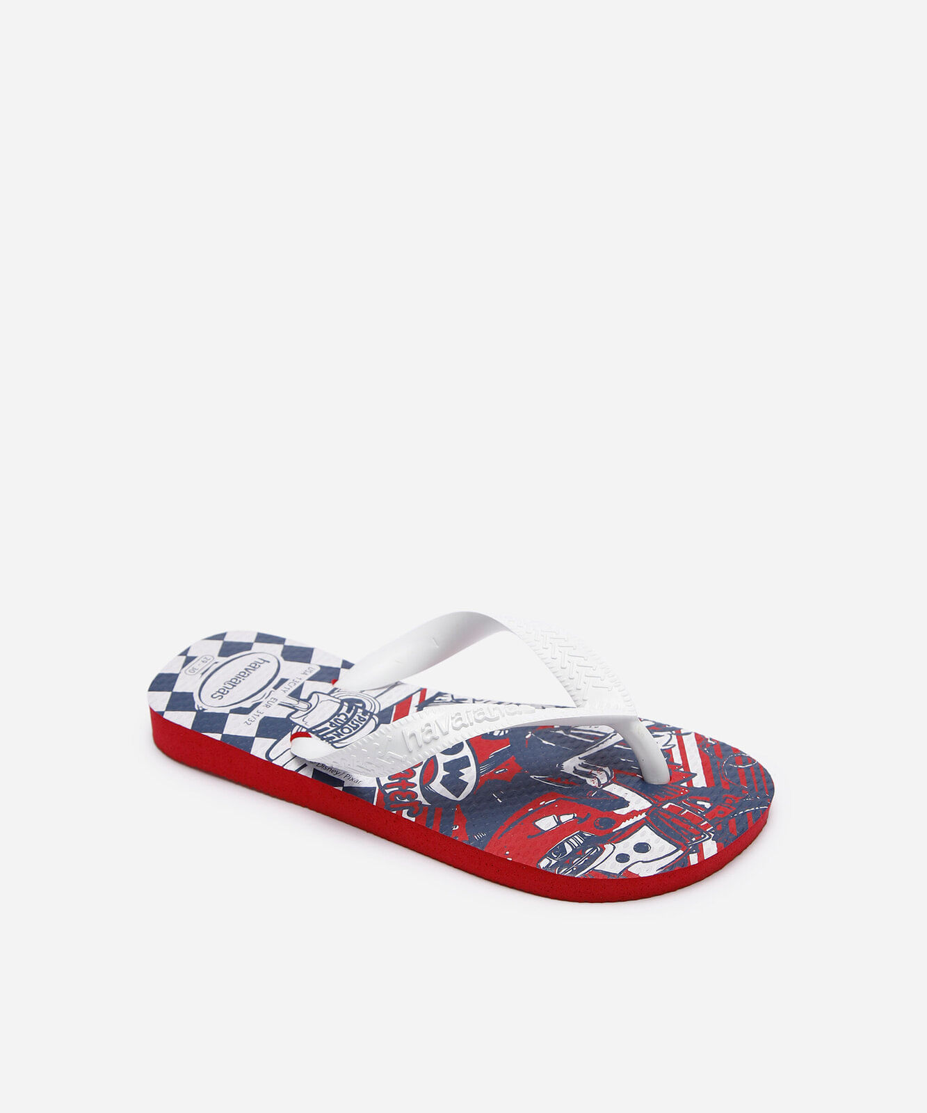 chinelo infantil havaianas disney relâmpago mcqueen vermelha