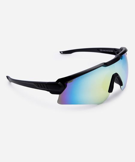 óculos de sol unissex esportivo de acetato ace preto UNICO óculos de sol unissex esportivo de acetato ace preto UNICO
