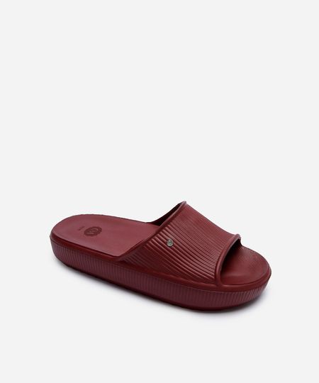 chinelo slide texturizado ace vermelho 35-36 chinelo slide texturizado ace vermelho 35-36
