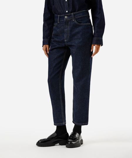 calça mom jeans cintura super alta azul 42 calça mom jeans cintura super alta azul 42