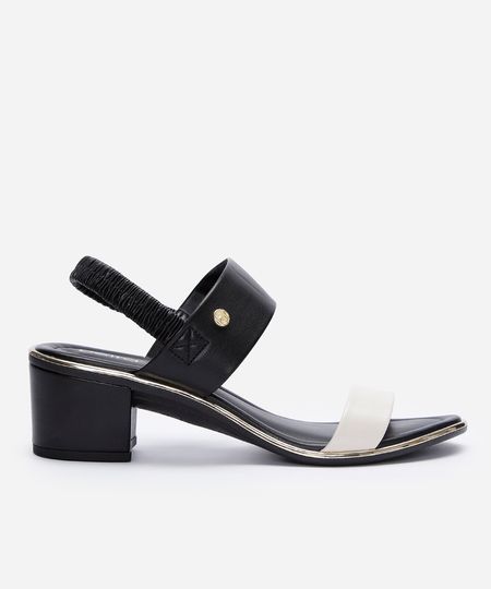 sandália salto grosso beira rio preta 35 sandália salto grosso beira rio preta 35