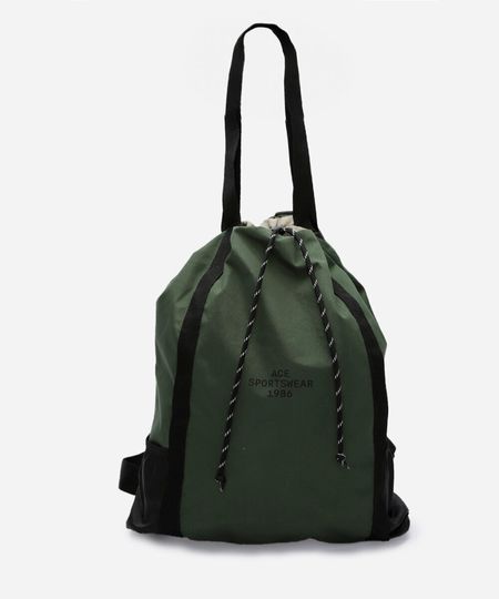 mochila saco esportiva ace verde UNICO mochila saco esportiva ace verde UNICO
