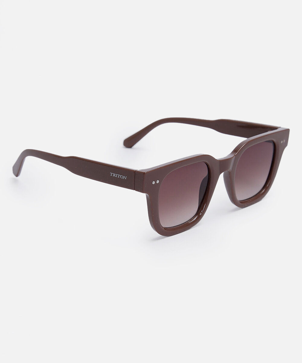 BURBERRY CAROLL BE4323 Óculos de sol quadrados acetato com kit de óculos de luxo óculos de sol feminino quadrado de acetato triton marrom