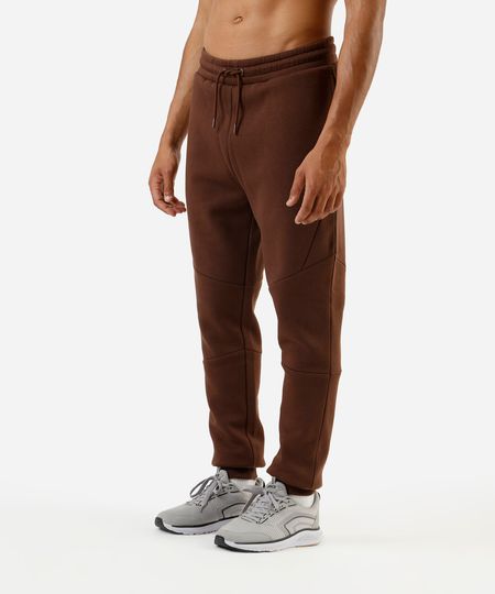 calça jogger masculina de moletom esportiva ace marrom M calça jogger masculina de moletom esportiva ace marrom M