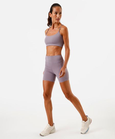 top feminino esportivo ace com bojos removíveis roxo GG top feminino esportivo ace com bojos removíveis roxo GG