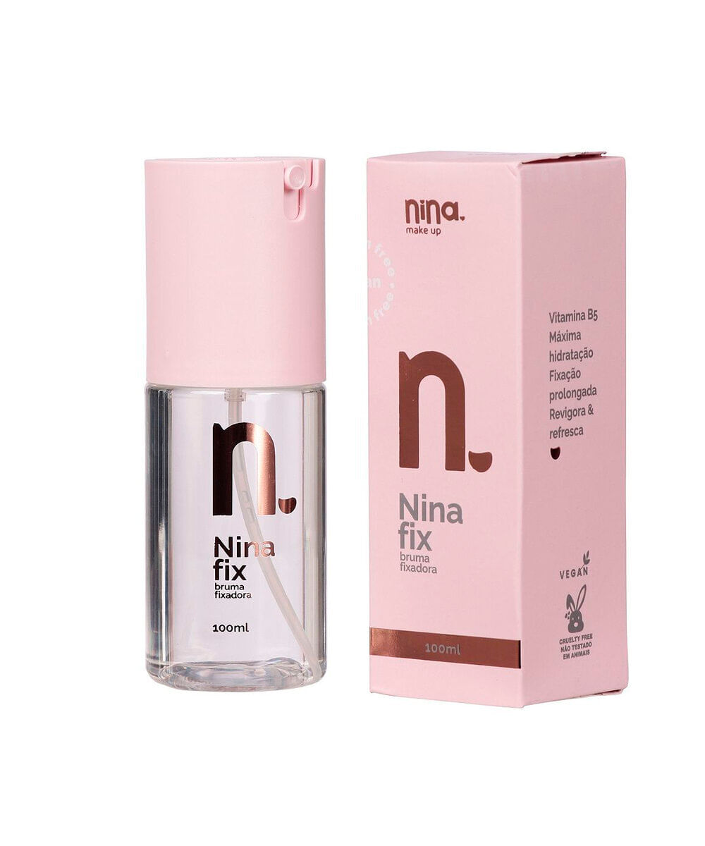 bruma fixadora nina makeup fix