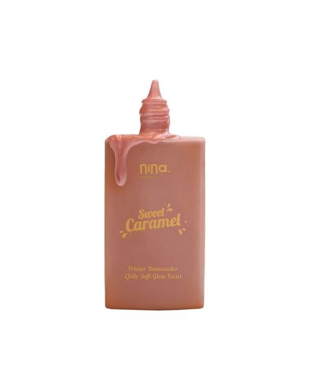 primer facial nina makeup sweet caramel caramelo rosê UNICO