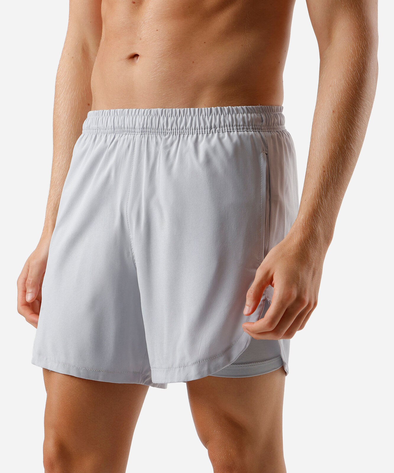 shorts masculino esportivo ace cinza