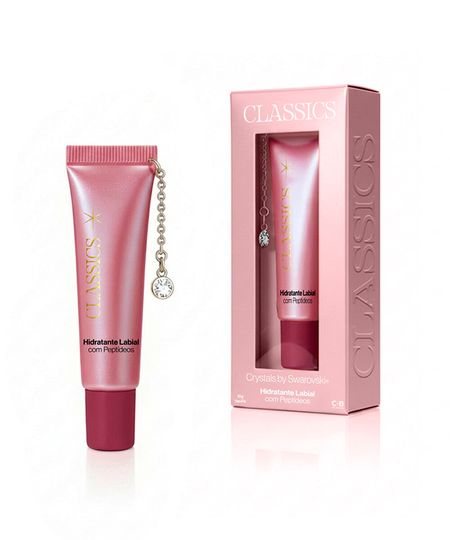 hidratante labial cia beauty by sabrina sato classiscs crystals by swarovski com peptídeo cherry 10g UNICO hidratante labial cia beauty by sabrina sato classiscs crystals by swarovski com peptídeo cherry 10g UNICO