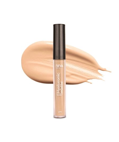 corretivo líquido nina makeup hyaluronic matte cor 2 UNICO