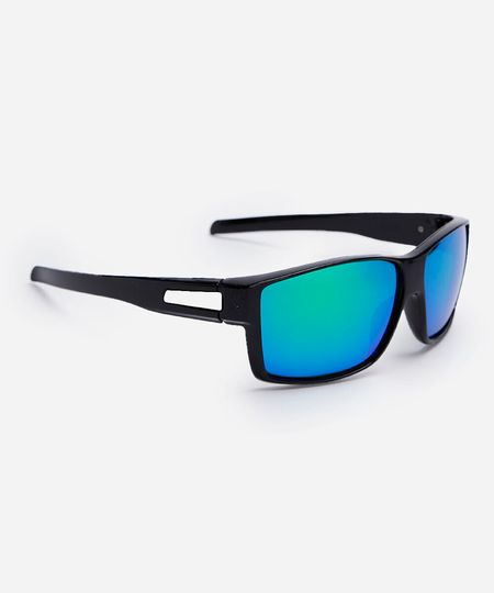 óculos de sol masculino esportivo de acetato preto UNICO óculos de sol masculino esportivo de acetato preto UNICO