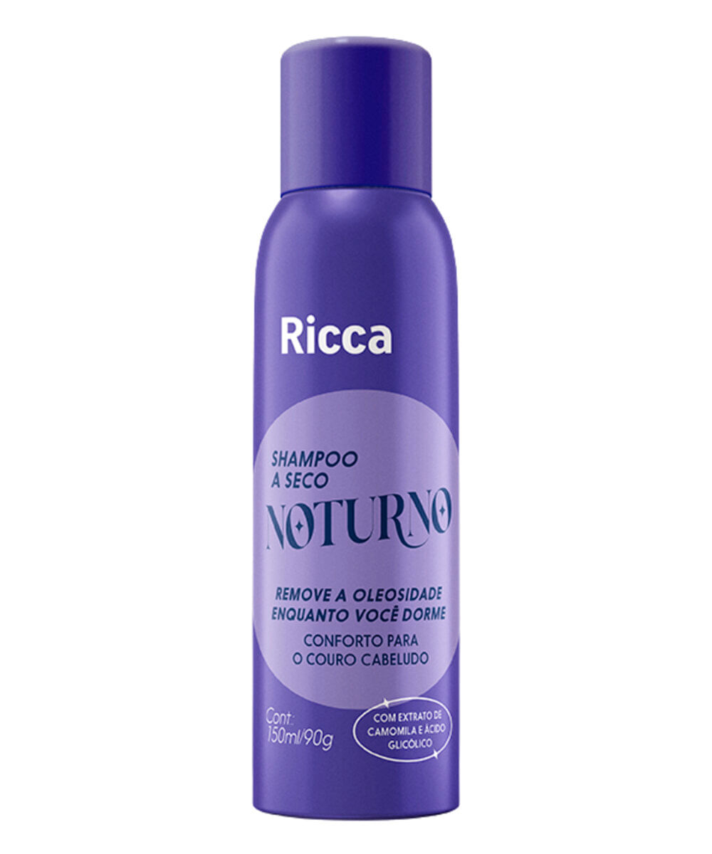 shampoo à seco ricca noturno