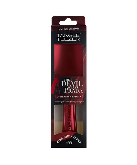 escova de cabelo tangle teezer desembaraçadora o diabo veste prada 2 vermelha UNICO