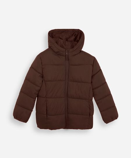 jaqueta bomber infantil marrom 8