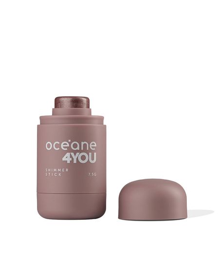 iluminador océane shimmer stick pink flash rosa UNICO