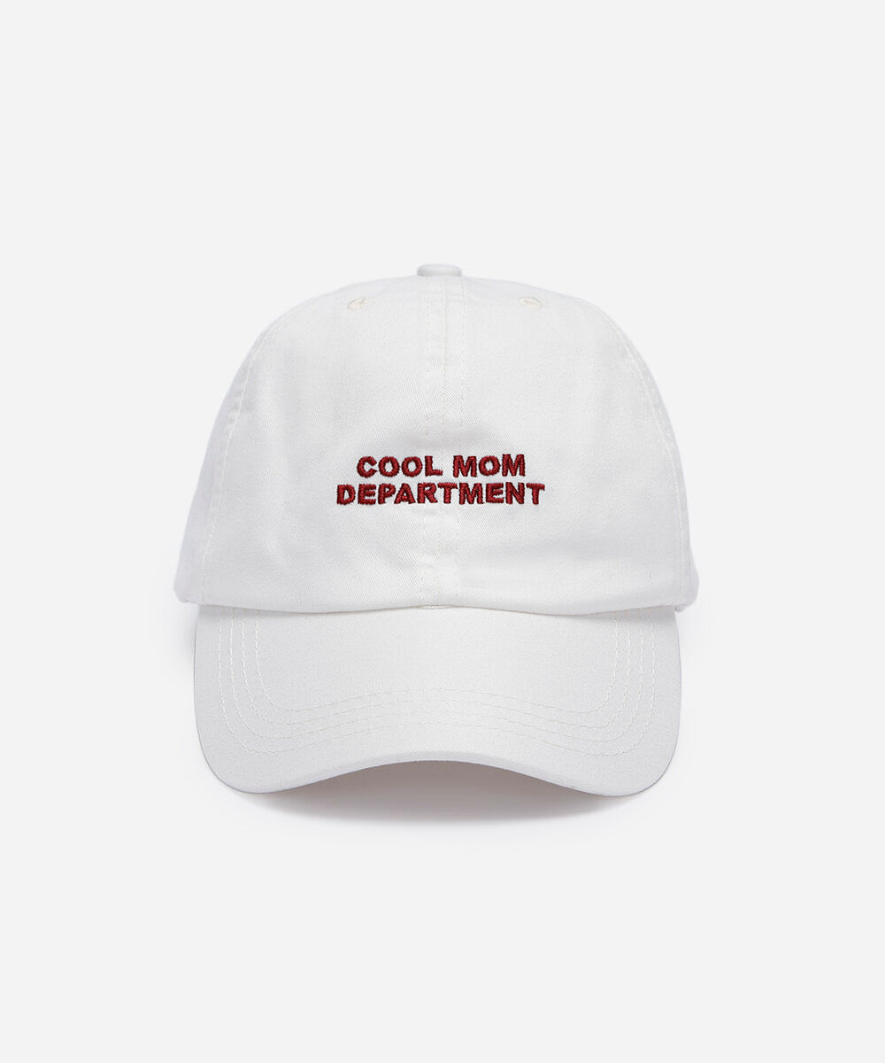 boné aba curva com bordado cool mom department off white