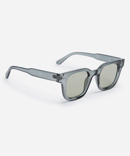 óculos de sol feminino quadrado de acetato triton verde UNICO óculos de sol feminino quadrado de acetato triton verde UNICO
