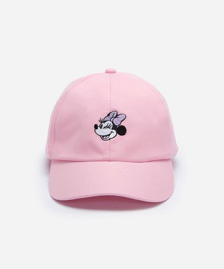 boné kids aba curva de sarja minnie rosa UNICO