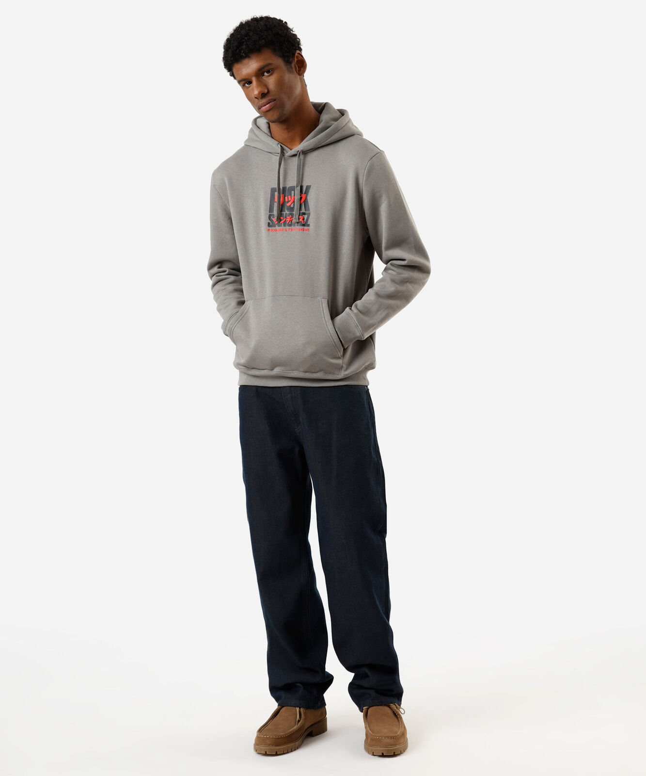 calça reta masculina jeans azul