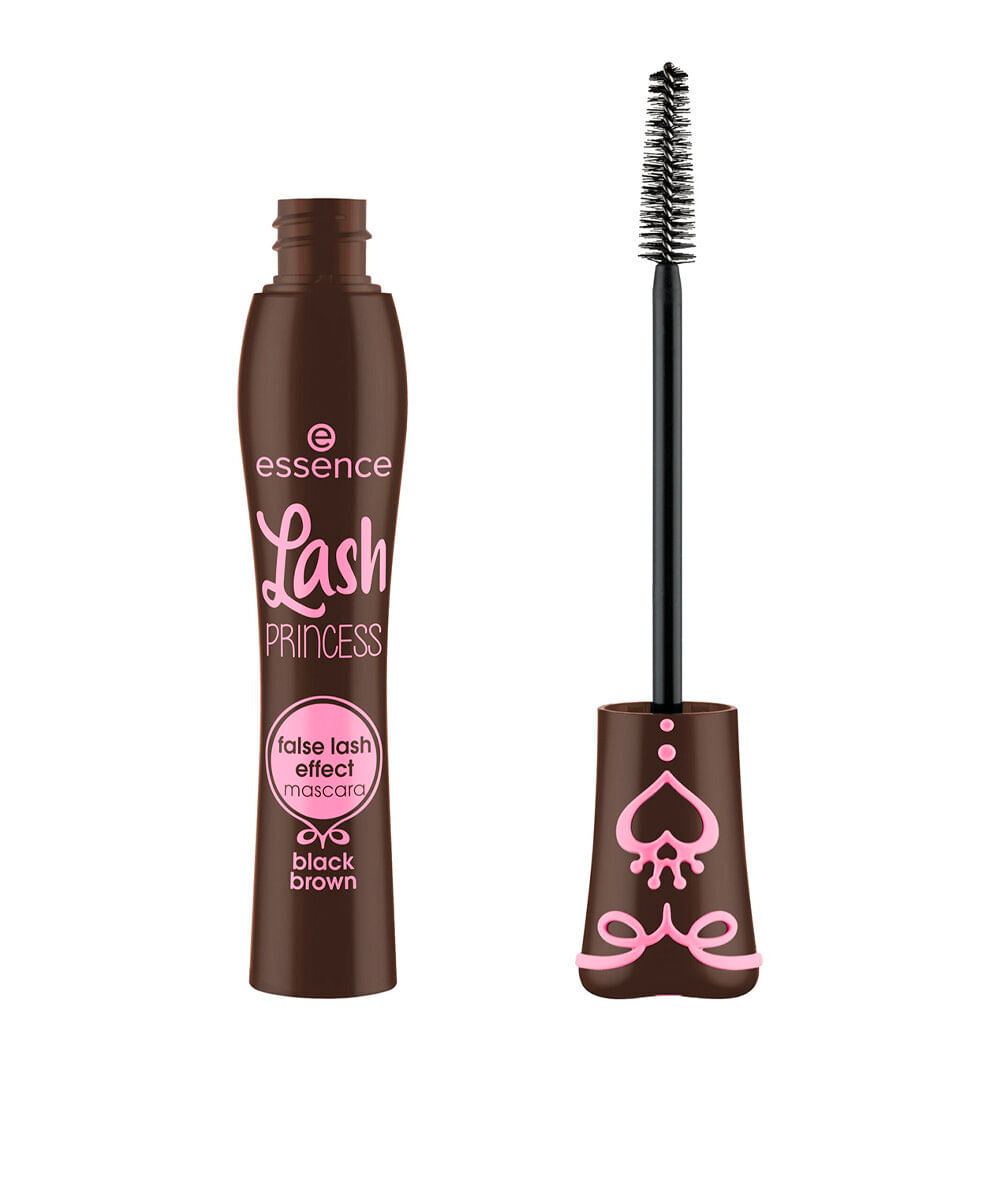 máscara de cílios essence lash princess false lash effect brown