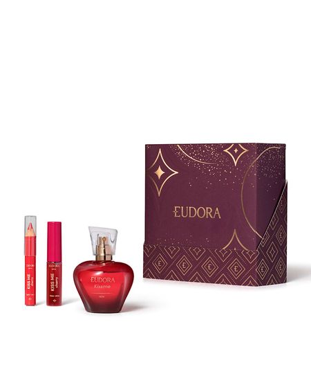 kit eudora presenteável feminino kiss me now 50ml UNICO