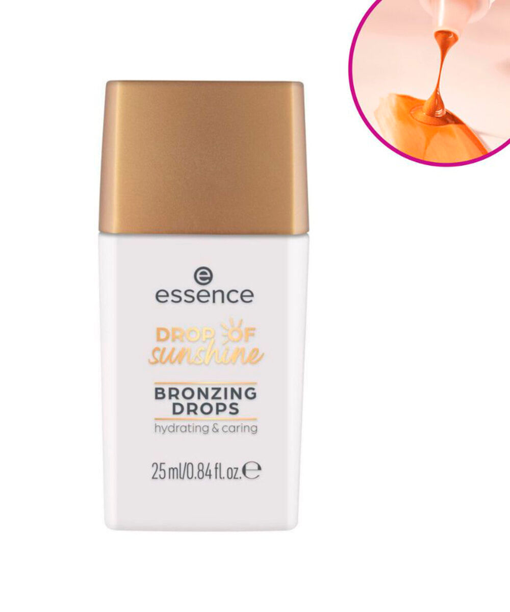 bronzer líquido essence drop of sunshine bronzing drops