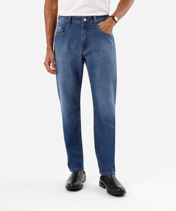 calça slim masculina jeans azul 38