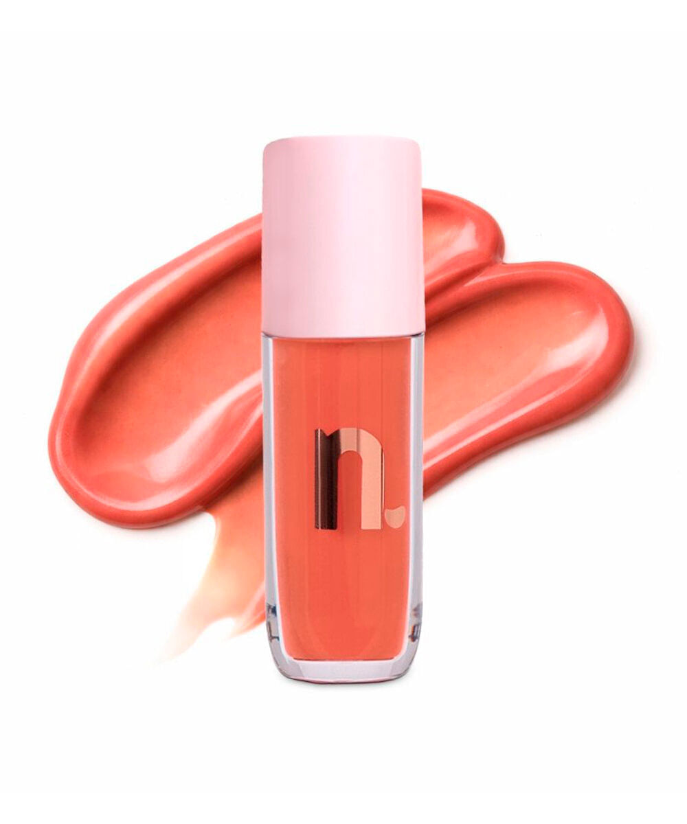 gloss labial nina makeup preenchedor lip maximizer nude
