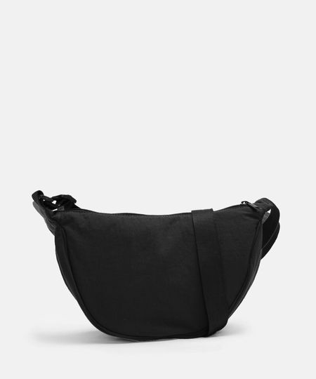 bolsa meia lua preta UNICO