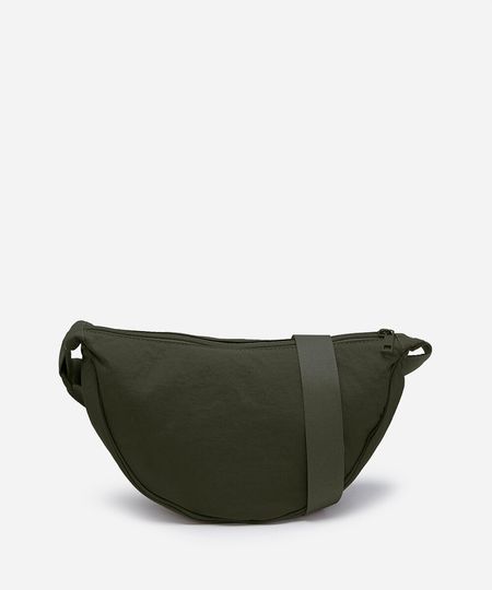 bolsa meia lua verde UNICO