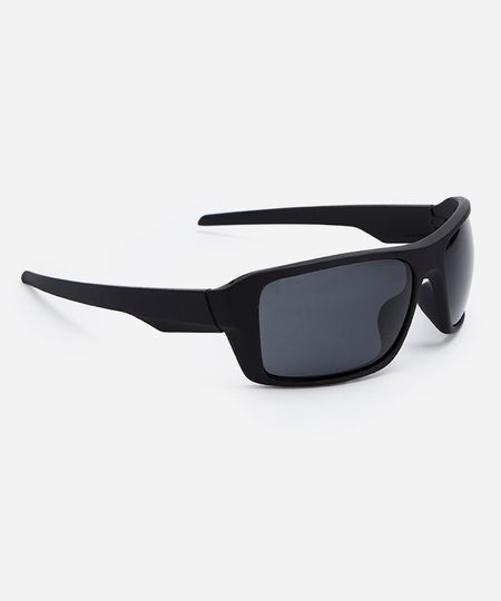 óculos de sol esportivo masculino preto UNICO