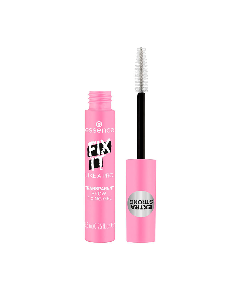 máscara de sobrancelha essence fix it like a pro transparent brow fixing gel