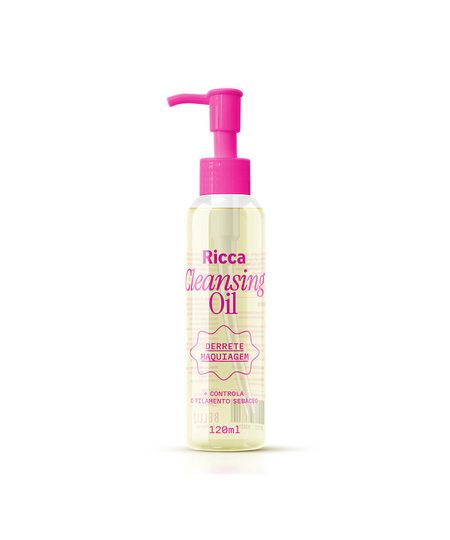limpador facial ricca cleansing oil 120 ML