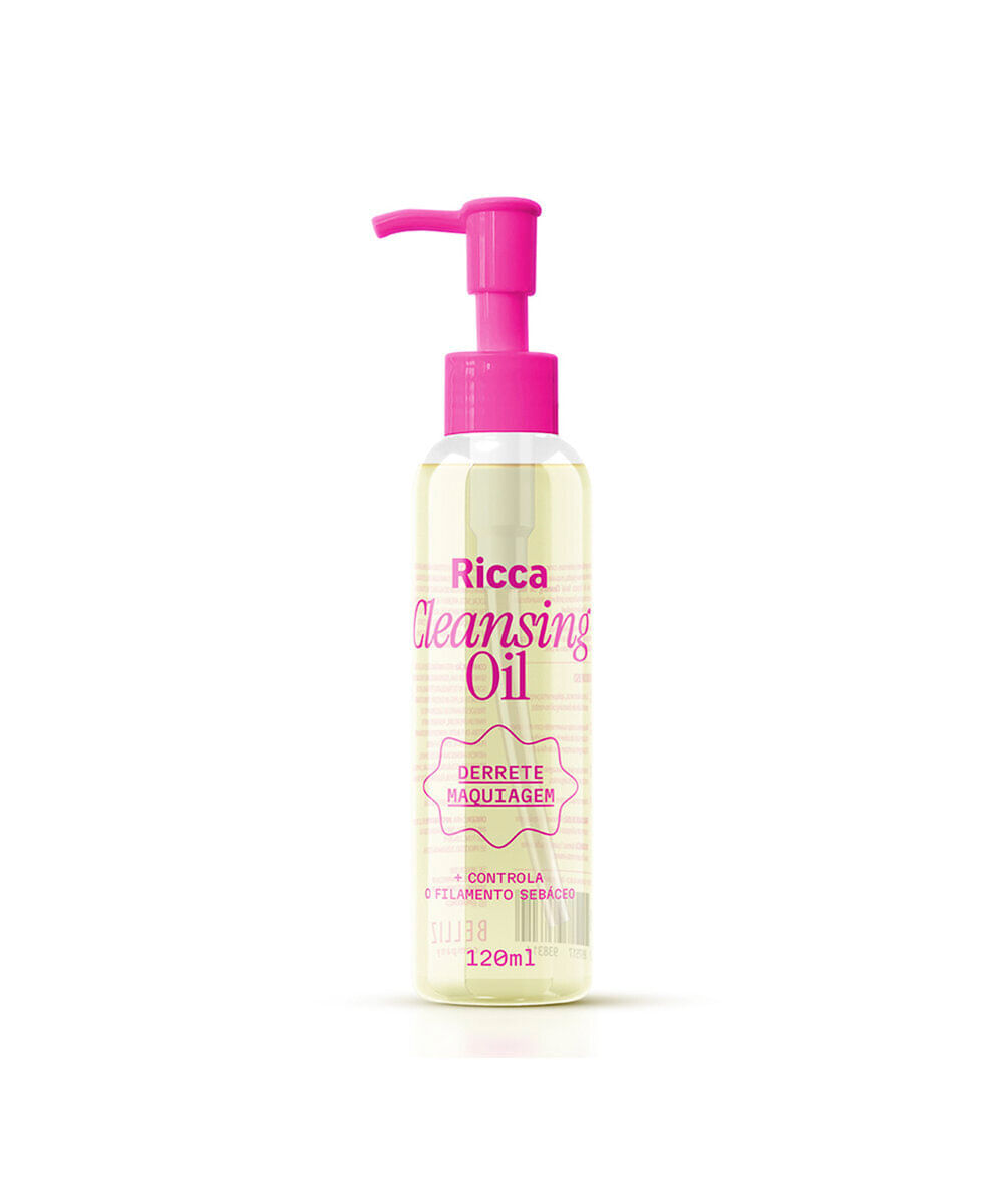 limpador facial ricca cleansing oil