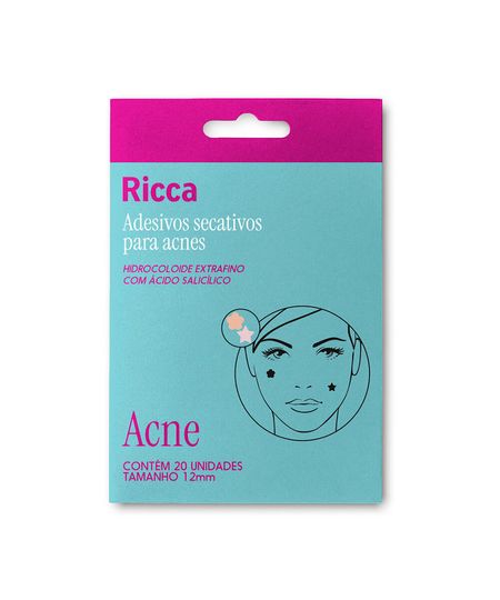 adesivos secativos ricca para acnes flor e estrela UNICO